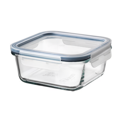 حافظة طعام زجاجية "2 في 1" - للفران والتخزين