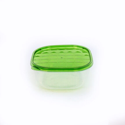 علبة ديال التخزين بلاستيكية شفافة